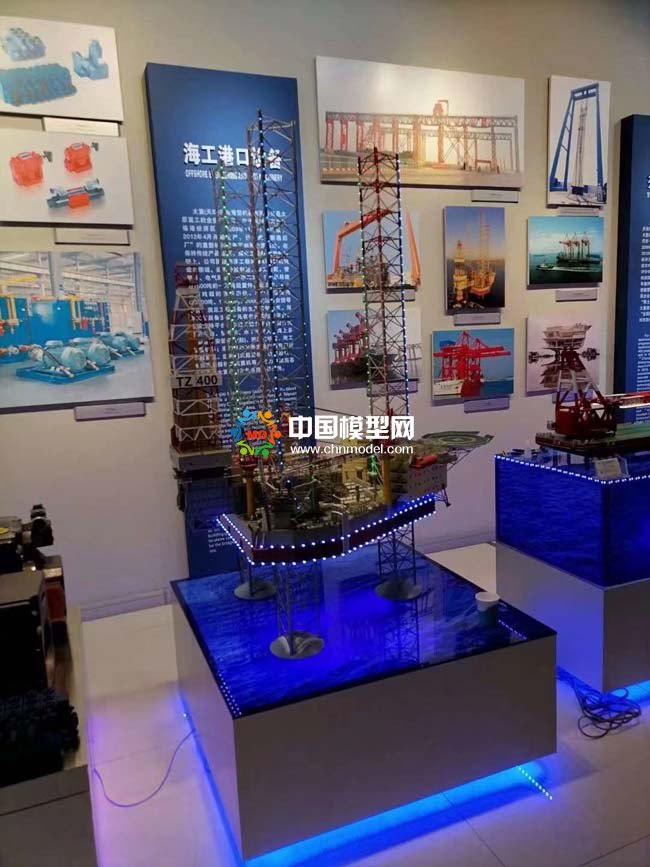 海工港口设备模型