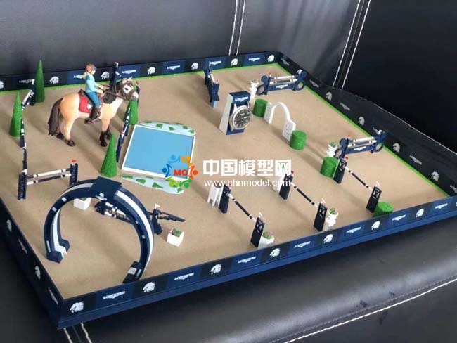 浪琴赛马场沙盘模型