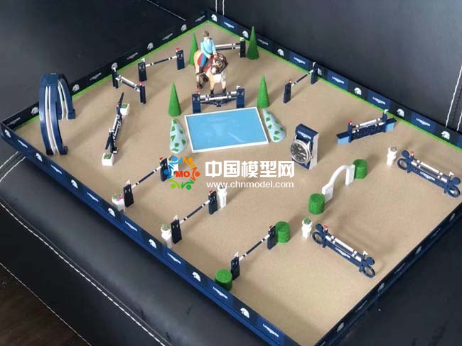 浪琴赛马场沙盘模型