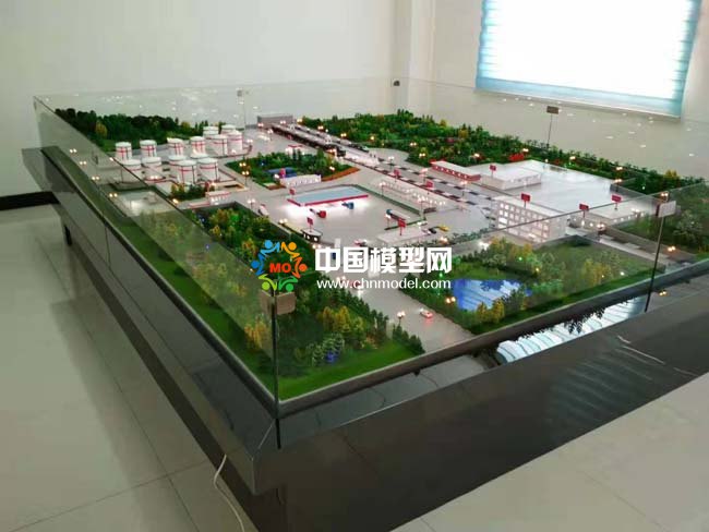 石油库沙盘模型