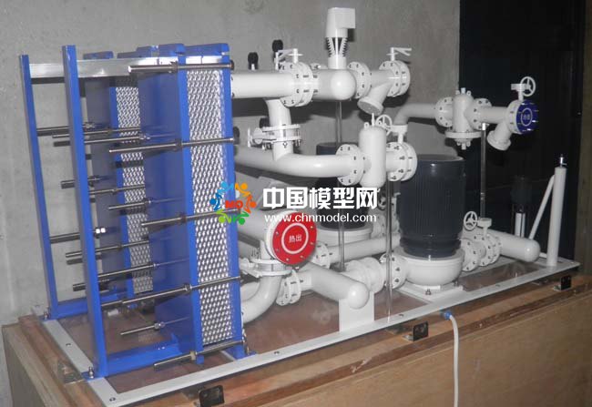 供暖系统沙盘模型