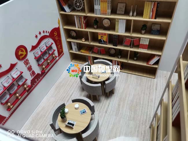 党员之家沙盘模型