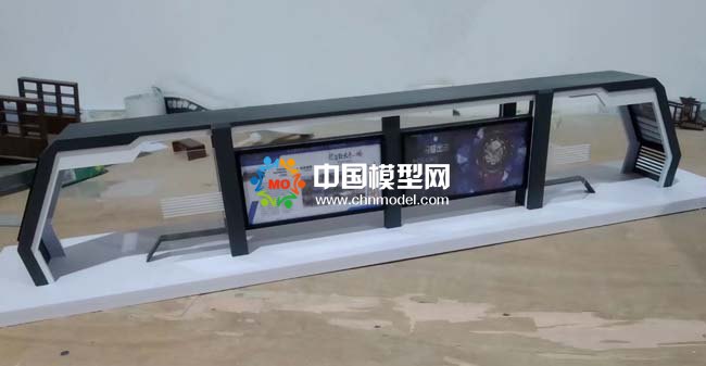 公交站台模型