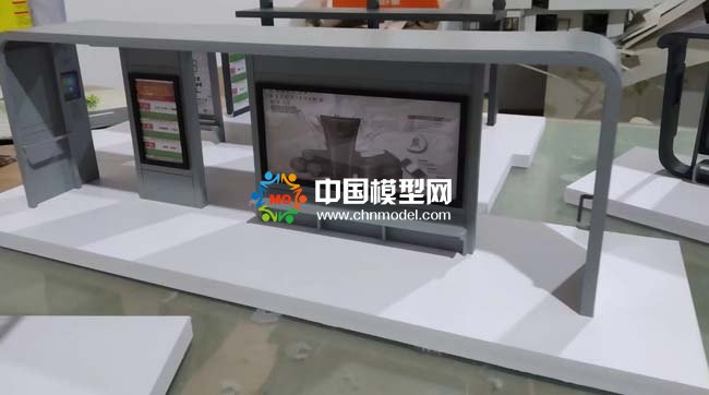 公交站台模型