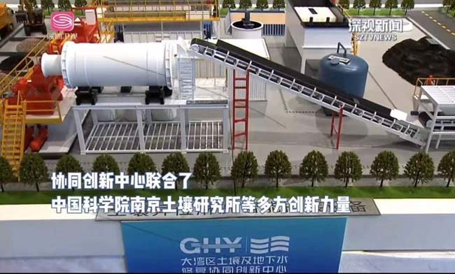 土壤及地下水修复撬装式土壤淋洗修复沙盘模型