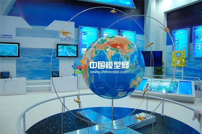 卫星通信导航系统沙盘模型