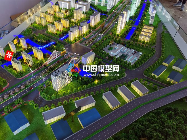 中铁一局S226省道公路沙盘模型