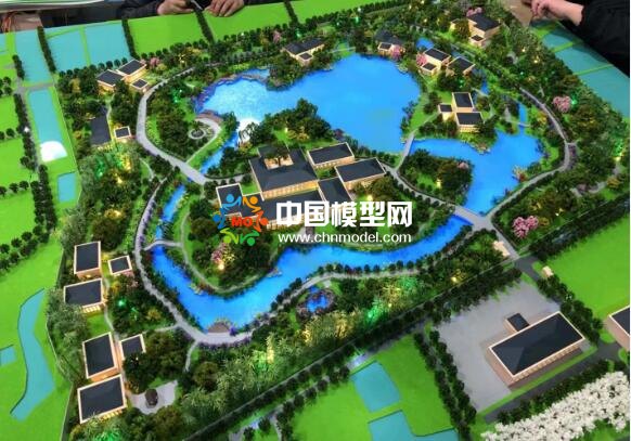 沙盘模型上河流水系经典设计制作方法