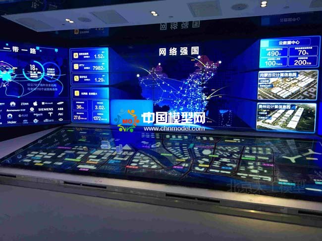 5G互联云数据中心沙盘模型