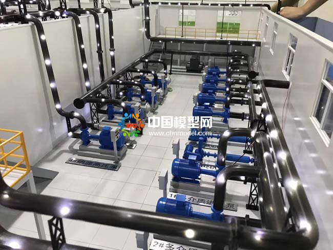 多介质过滤器沙盘模型