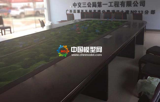 荔浦至玉林高速公路沙盘模型