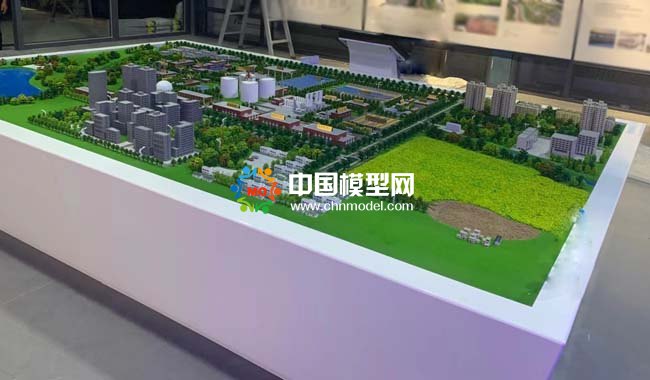 城市水污染治理沙盘模型