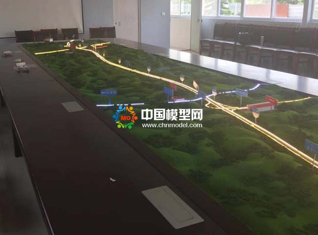 荔浦至玉林高速公路沙盘模型