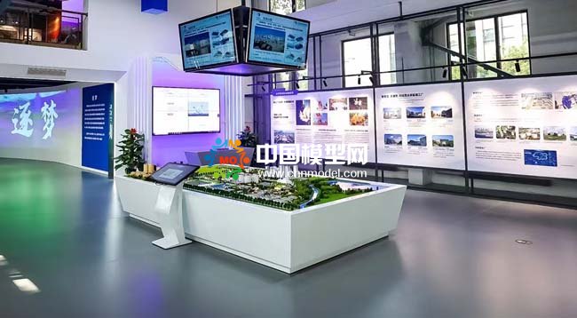 城市水污染治理沙盘模型
