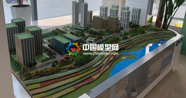 海绵城市与市政智能排水管网系统沙盘模型