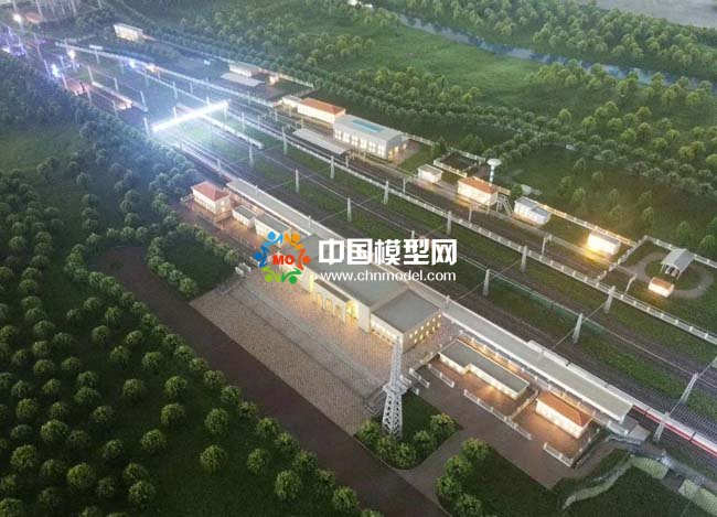 轨道电力调度自动化沙盘模型