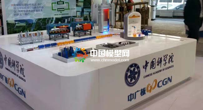 核能发电与泛燃料处理沙盘模型