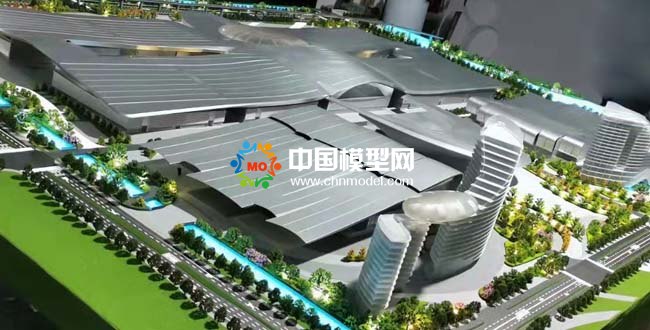 温州国际博览中心建筑模型