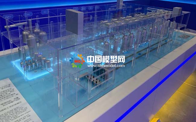 中药提取浓缩精制系统沙盘模型