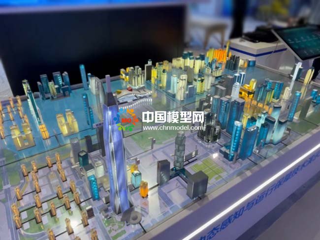 智慧城市动态感知与运行保障技术沙盘模型