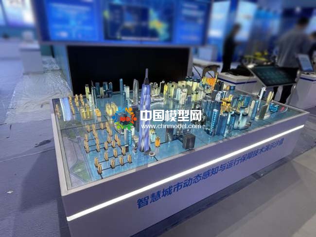 智慧城市动态感知与运行保障技术沙盘模型
