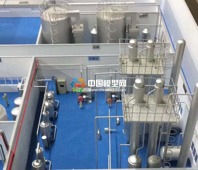 甲鱼深加工车间沙盘模型