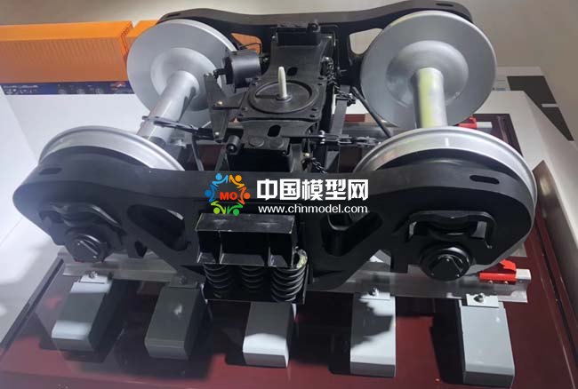 高铁动车转向架模型