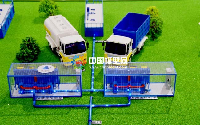 石油化工污泥处理沙盘模型