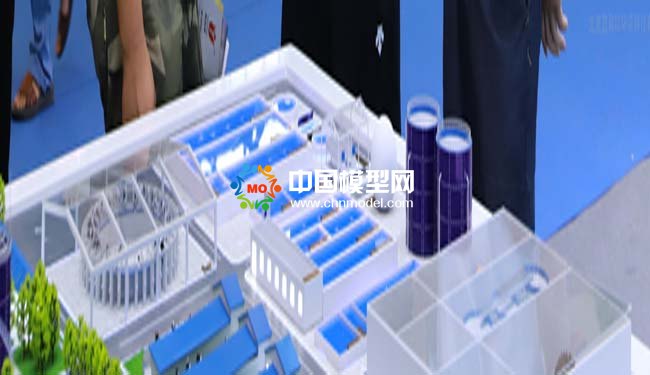 牧场养殖废弃物多元化协同处理沙盘模型