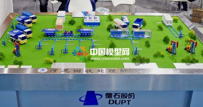 石油化工污泥处理沙盘模型