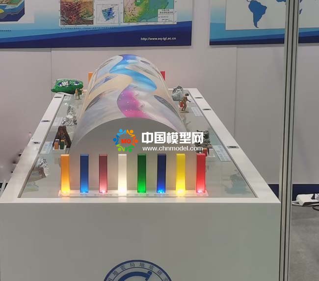 中国地震局地质研究沙盘模型