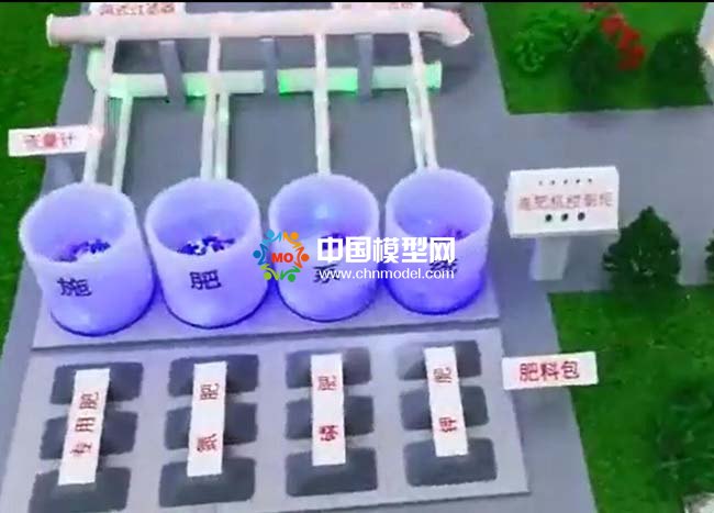 农业灌溉施肥模拟系统沙盘模型