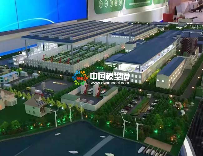 天能集团智能沙盘模型