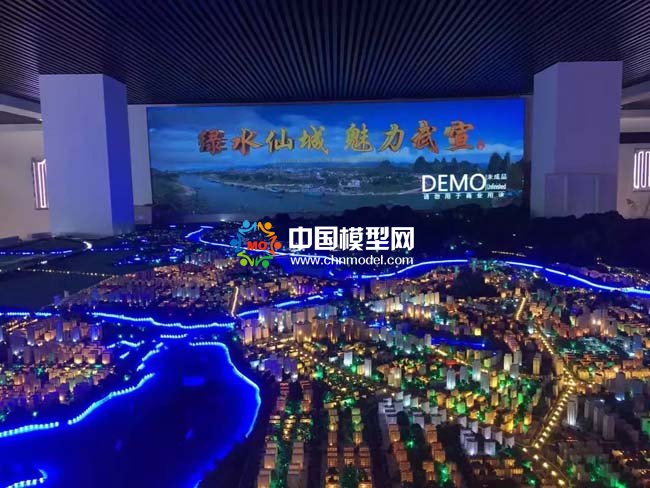 武宣总体规划沙盘模型