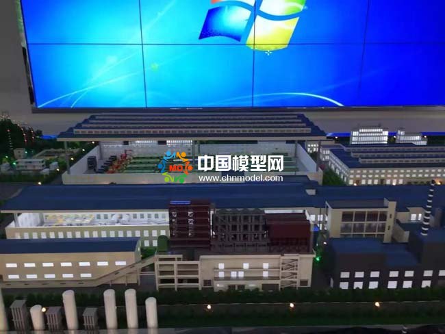 天能集团智能沙盘模型