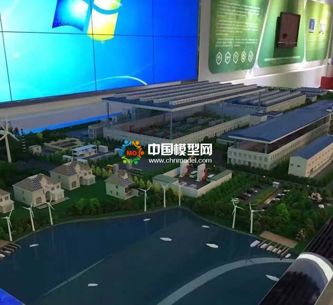 天能集团智能沙盘模型