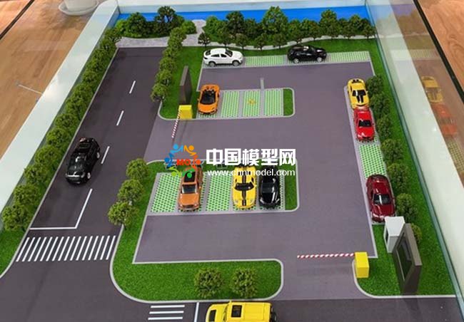 智能泊车收费系统沙盘模型