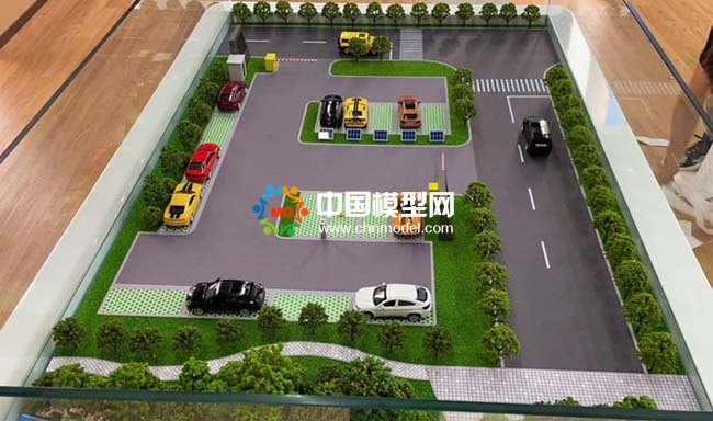 智能泊车收费系统沙盘模型