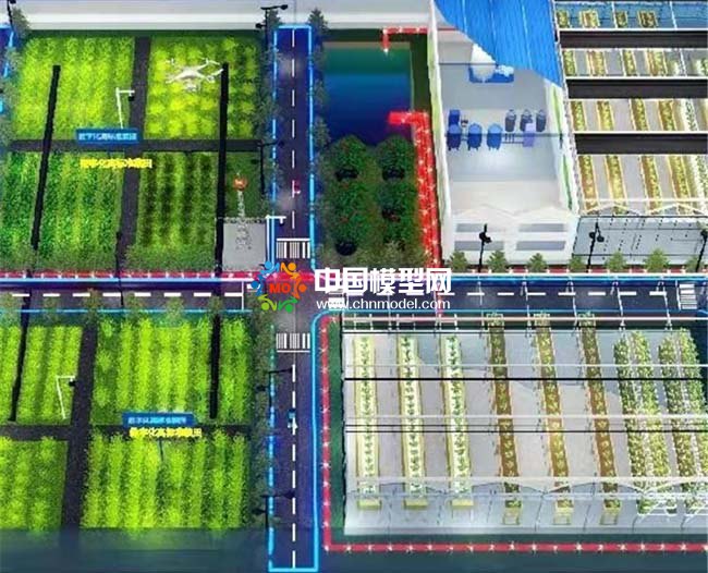 数字农业沙盘模型