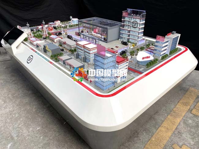 快递物流大数据整体生态系统沙盘模型
