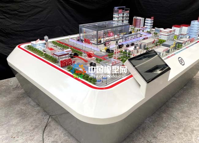 快递物流大数据整体生态系统沙盘模型
