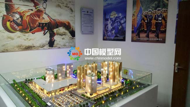 消防救援沙盘模型