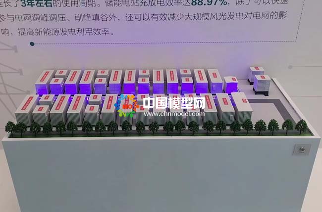 储能电站沙盘模型