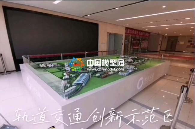 有轨电车试验线工程沙盘模型