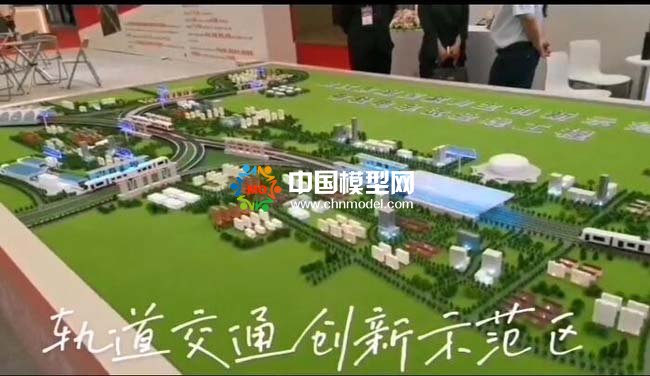 有轨电车试验线工程沙盘模型