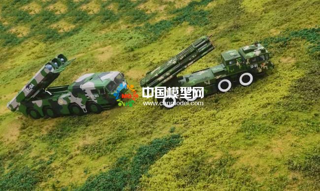 东风10A巡航导弹发射场沙盘模型
