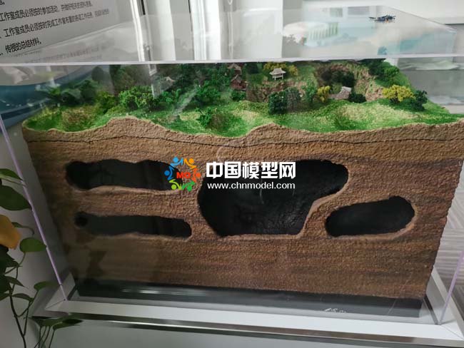 采空区塌陷模型
