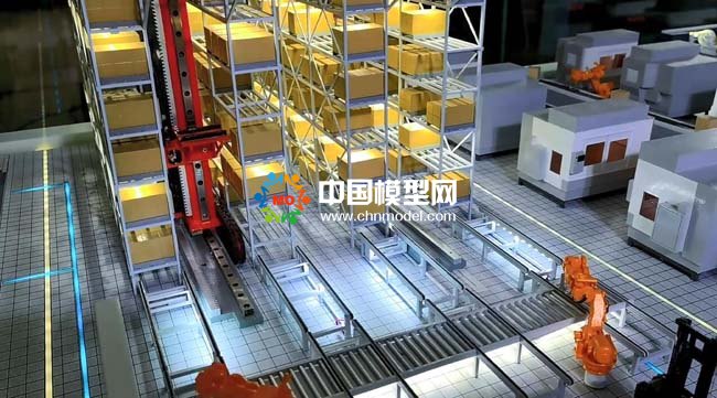 智慧工厂智能制造沙盘模型