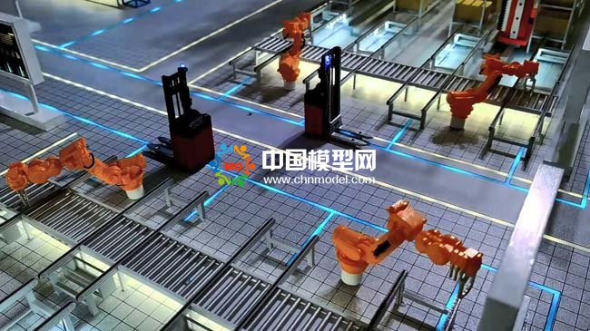 智慧工厂智能制造沙盘模型