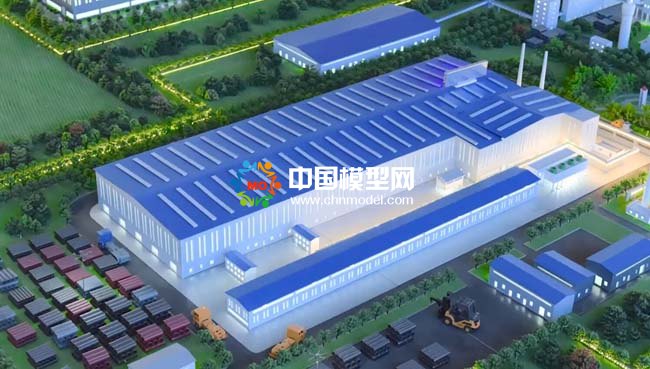 绿色矿业沙盘模型